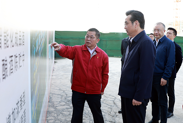 2022年10月24日，時任淮安市市長、現(xiàn)任淮安市委書記史志軍調(diào)研今世緣發(fā)展情況及重點項目建設(shè)情況。